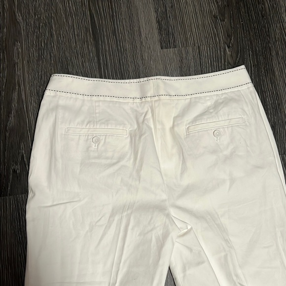 Talbots White Ankle Cropped Jeans Classic Style - Picture 6 of 7